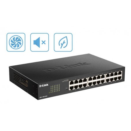 DLINK SW 24P-GB EASY-SMART DESK/RM