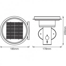 APLICA LEDVANCE LED SOLARA CU SENZOR