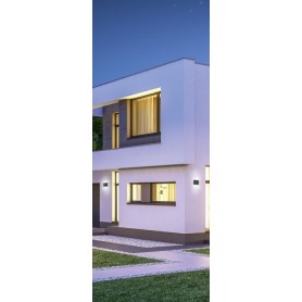 APLICA EXTERIOR LED INT. TRIO THAMES II