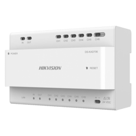 Distribuitor Video/Audio pentru 6 posturi - HIKVISION DS-KAD706