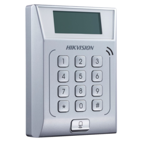 Controler stand-alone TCP/IP cu tastatura si cititor card  - HIKVISION DS-K1T802M