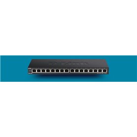 DLINK 16P-GB UNMNGD DESKTOP SWITCH