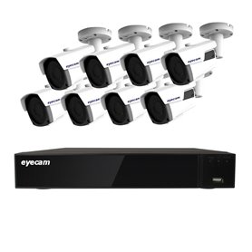 Sistem Supraveghere Video 8 Camere Exterior 5MP 2.8-12mm 60M