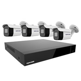 Sistem Supraveghere Video 4 Camere Exterior 5MP 3.6mm 30M