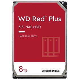 HDD NAS WD Red Plus (3.5'', 8TB, 256MB, 7200 RPM, SATA 6 Gb/s)
