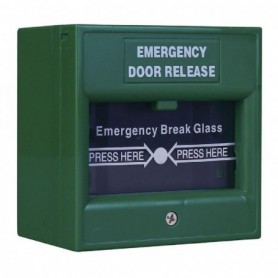 BUTON IESIRE URGENTA, CULOARE VERDE