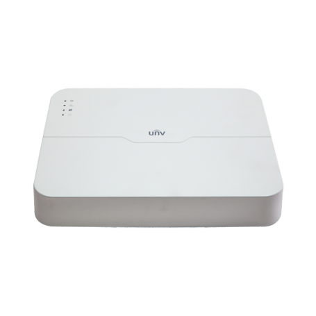 NVR 4K, 8 canale 8MP  + 8 porturi PoE, compresie H.265 Ultra - UNV NVR301-08LS3-P8