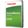 HDD Video Surveillance TOSHIBA S300 PRO (3.5'' 8TB, 7200RPM, 256MB, SATA 6Gbps), bulk