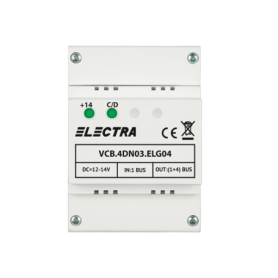 Doza derivatie video 4 iesiri pentru HOME + URBAN, G3 - ELECTRA VCB.4DN03.ELG04