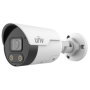 Camera IP 4MP, protectie perimetrala, lentila 2.8 mm, IR 30m, Audio - UNV IPC2124SB-ADF28KMC-I0