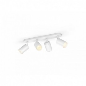 Fugato plate/spiral white 4x5.7W 240V