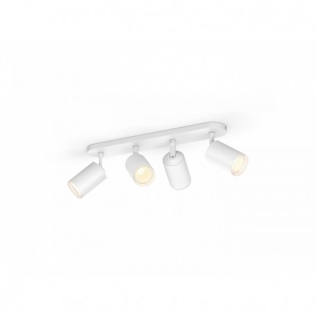 Fugato plate/spiral white 4x5.7W 240V