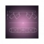 Fugato plate/spiral white 4x5.7W 240V
