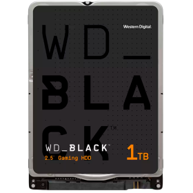 HDD Mobile WD Black 1TB SMR (2.5'', 64MB, 7200 RPM, SATA 6Gbps) - S...
