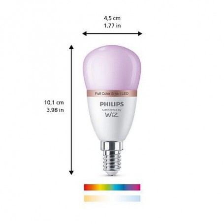 Bec LED RGB inteligent Philips Bulb, Wi-