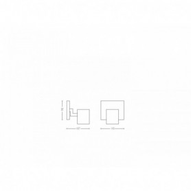 Runner Hue single spot black 1x5W 230V