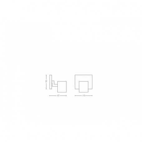 Runner Hue single spot black 1x5W 230V
