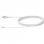 Cordon alimentare H05VV-F 3G1, 3m, Alb