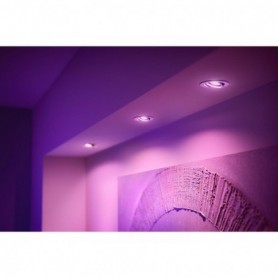 Pachet 3 spoturi incastrate LED RGB inte