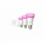 Pachet 3 becuri inteligente LED RGBW Ph