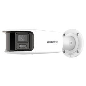 ColorVu - camera IP 8MP, lentila 4mm, Panoramic view, WL 40m, Audio, Alarma, PoE, IP67 - Hikvision DS-2CD2T87G2P-LSU-SL