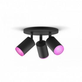 FUGATO PLATE/SPIRAL BLACK 3X5.7W 240V