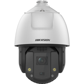 AcuSense, DarkFighter - Camera IP PTZ, 4MP, lentila 4mm & 4.5-112.5mm, 25X, IR 200m, WL 30m, Audio, Alarma, PoE, IP66, IK10 - HI