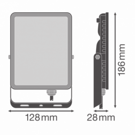FL ESSENTIAL 30W 840 BK LEDV