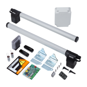 Kit automatizare poarta batanta ECO Start 230V 412, max. 2 x 1.8 m - FAAC 412-KIT