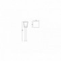 ECONIC HUE WACA EU POST BLACK 1X15W 24V