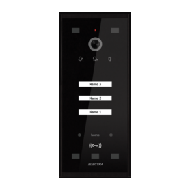 Panou exterior video Home pentru 3 Familii - SMART, G3 - ELECTRA VPM.03S03.ELBH4