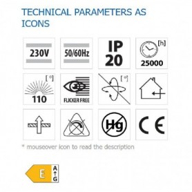 AXEL LED 40W CL-4000K PREMIUM VIVALUX