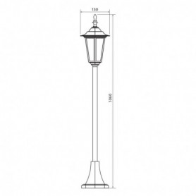 PS001/BK MARIBOR IP44 VIVALUX