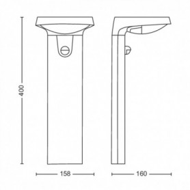 TYLA IR PEDESTAL AN 1X1.2W 40K SR UE
