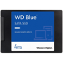 SSD WD Blue 4TB SATA, 2.5", 7mm, Read/Write: 560/520 MBps, IOPS 87K/83K, TBW: 600