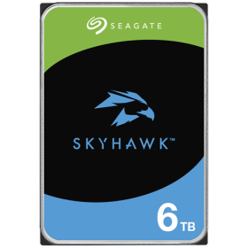 HDD Video Surveillance SEAGATE SkyHawk 6TB CMR, 3.5'', 256MB, SATA,...