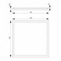 HELLI LED 40W WH/CL VIVALUX