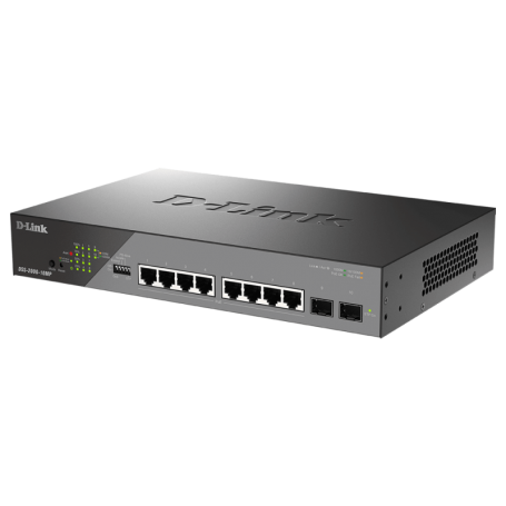 DLINK 8-PORT GB POE SURVEILANCE SWITCH