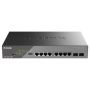 DLINK 8-PORT GB POE SURVEILANCE SWITCH