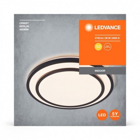 ORBIS BERLIN 490MM 36W 830 BK LEDV