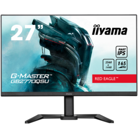 27" ETE Fast IPS Gaming, G-Master Red Eagle, FreeSync PremiumPro, 2560x1440@165Hz, 400cd/m², 1000:1, HDMI, DisplayPort, 0,5ms (G