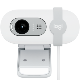 LOGITECH Brio 100 Full HD Webcam - OFF-WHITE - USB