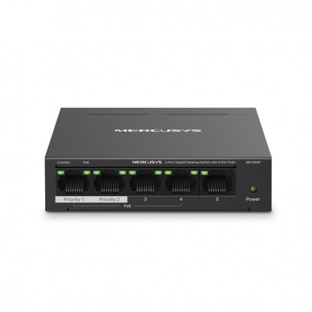 MERCUSYS DESK SWITCH 5PORT MS105GP POE