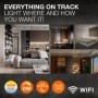 SMART WIFI TRACKL SPOT CIRCLE TW BKLEDV