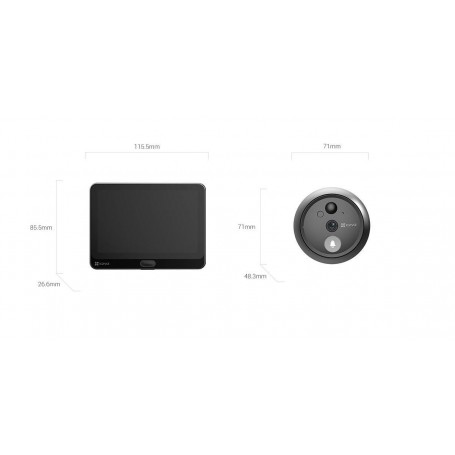 VIZOR WIRELESS 2MP IR3M SONERIE