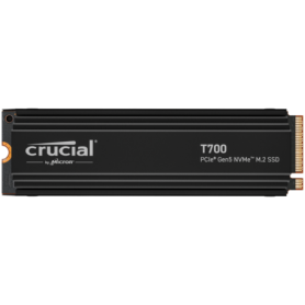 Crucial T700 4TB PCIe Gen5 NVMe M.2 SSD with heatsink, EAN: 649528936738