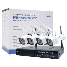 Kit supraveghere video PNI PNI-WF550 House WiFi550 NVR 8 canale 108...