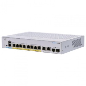 Switch CISCO CBS250-8PP-E-2G, 8 PORTURI 10/100/1000, 2 x SFP, POE 4...