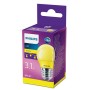 Bec LED Philips COLORED YELLOW P45, E27, 3.1W (25W), lumina galbena...