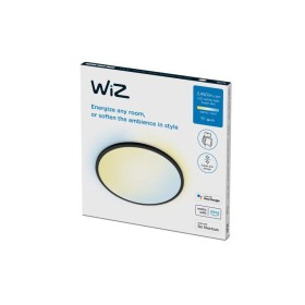Plafoniera LED WiZ SuperSlim, Wi-Fi, control vocal, 22W, 2450 lm, l...